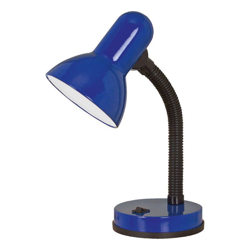 Candeeiro de mesa quarto infantil azul de plástico, Granza, com interruptor