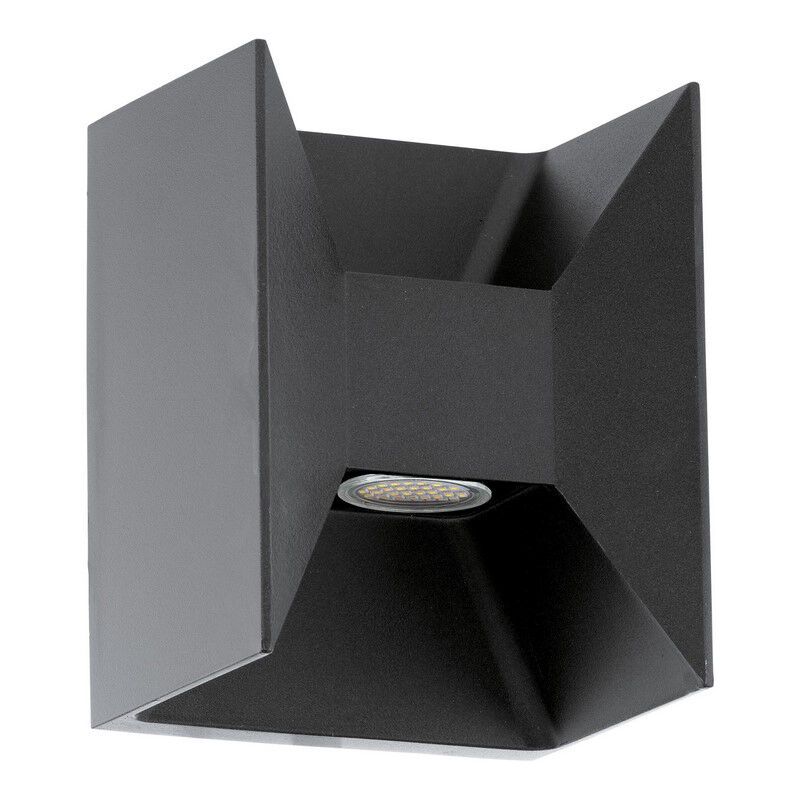 Candeeiro para exterior antracite de alumínio, Jeslynn, 3W, LED 3000K, IP44