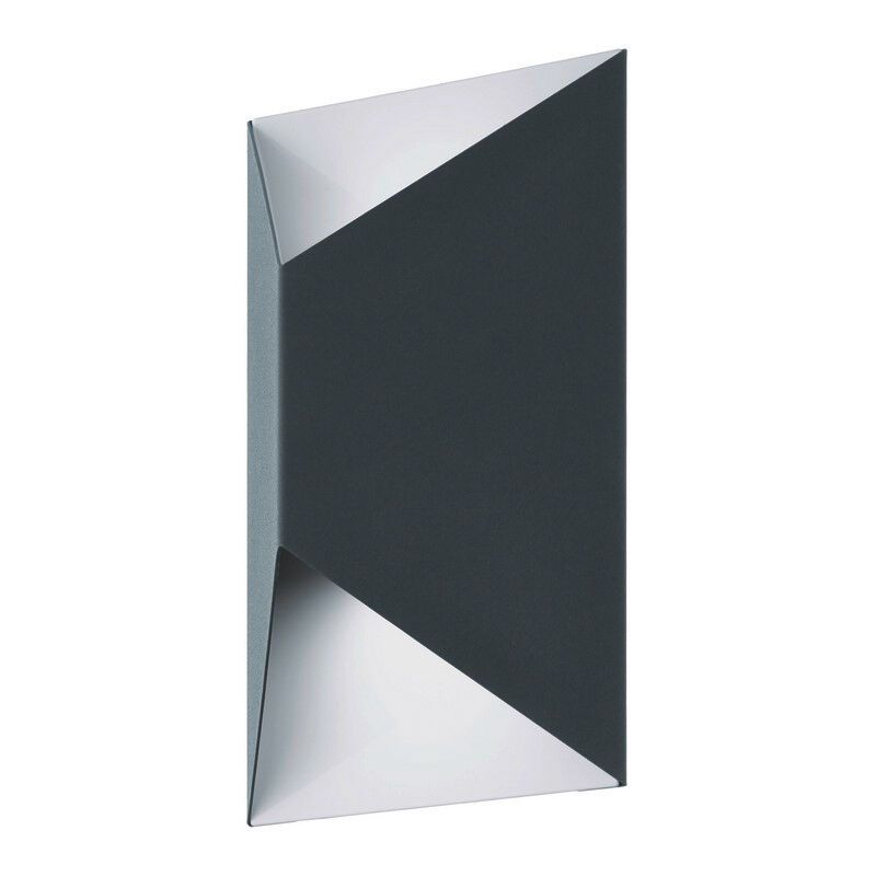 Candeeiro para exterior antracite de metal, Lyndi, 3W, LED 3000K, IP44