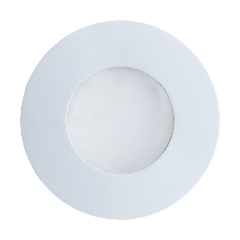 Foco de encastrar branco de vidro, Margarita, IP65 Foco de encastrar branco de vidro, Margarita, IP65