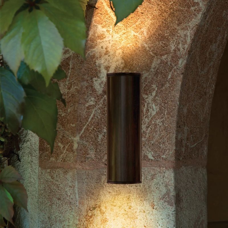 Candeeiro para exterior castanho de metal, Marlies, IP44 Candeeiro para exterior castanho de metal, Marlies, IP44