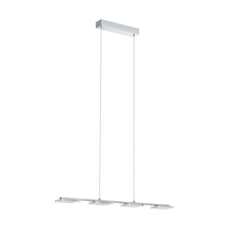 Candeeiro suspenso cromo de plástico, Pace, 5W, LED 3000K