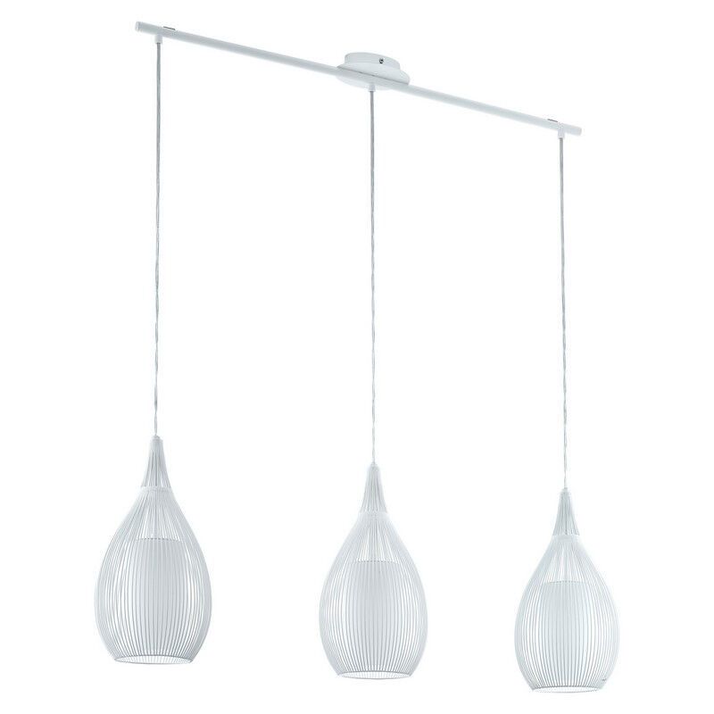 Candeeiro suspenso branco de vidro, Maritima Candeeiro suspenso branco de vidro, Maritima