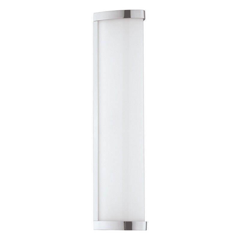 Iluminação para espelho cromo de plástico, Evine, 8W, LED 4000K, IP44