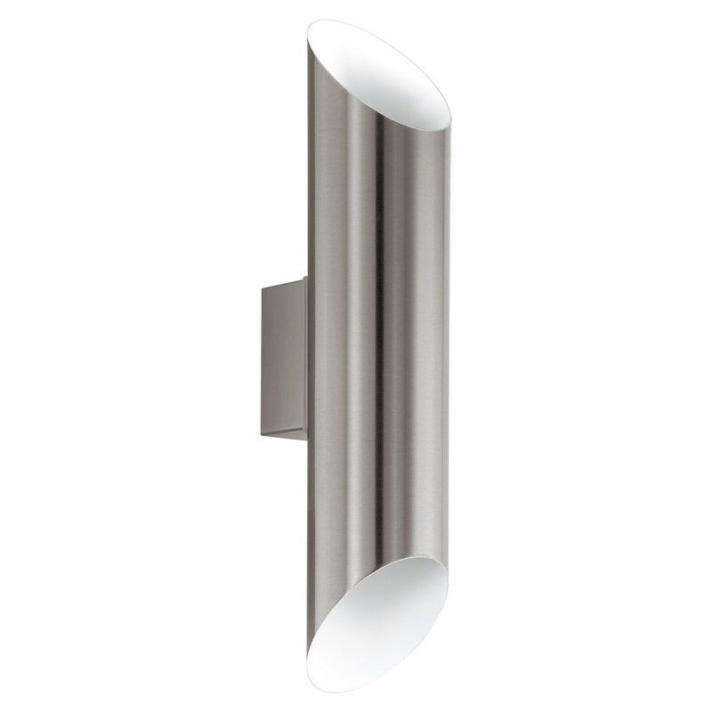 Candeeiro para exterior branco de aço inoxidável, Alianne, IP44