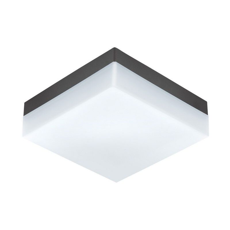 Candeeiro para exterior antracite de plástico, Allon, IP44
