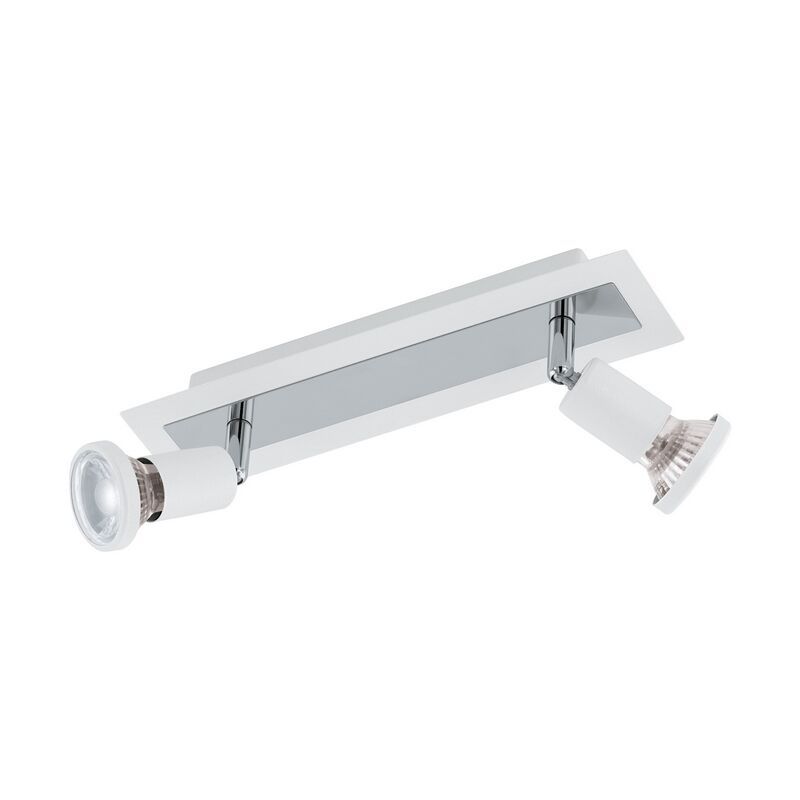 Foco de teto branco de aço, Tisha