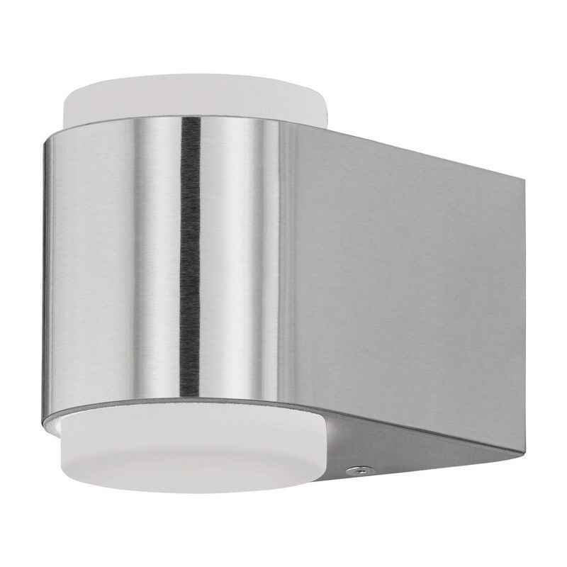 Candeeiro para exterior prateado de plástico, Lyza, IP44