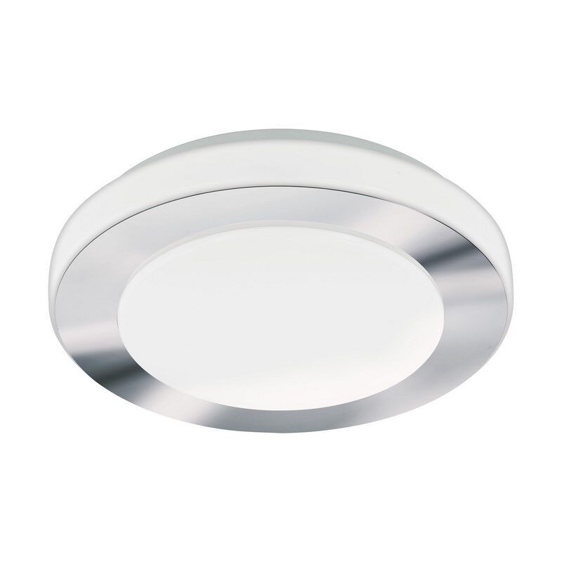 Candeeiro de teto cromo de plástico, Amina, 11W, LED 3000K, IP44