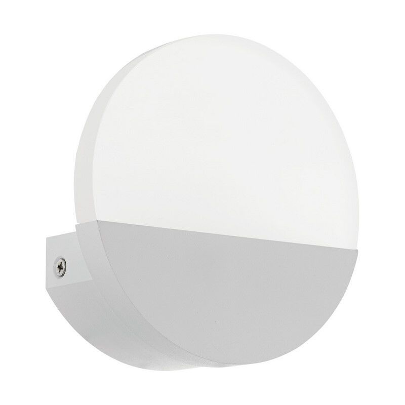 Aplique de parede branco de plástico, Beatriz, 5W, LED 3000K Aplique de parede branco de plástico, Beatriz, 5W, LED 3000K