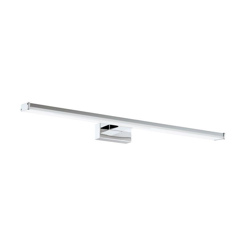 Iluminação para espelho cromo de plástico, Nancy, 11W, LED 4000K, IP44 Iluminação para espelho cromo de plástico, Nancy, 11W, LED 4000K, IP44