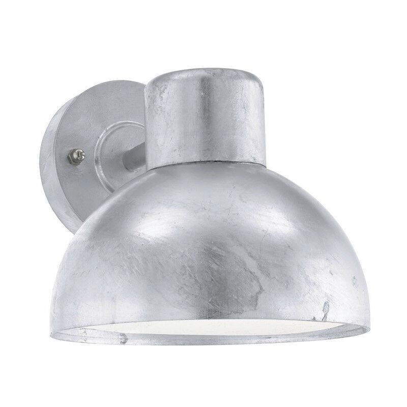Candeeiro para exterior prateado de plástico, Bessel, IP44