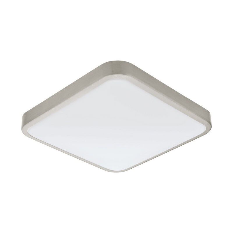 Aplique de parede níquel de plástico, Beyza, 16W, LED 3000K, IP44