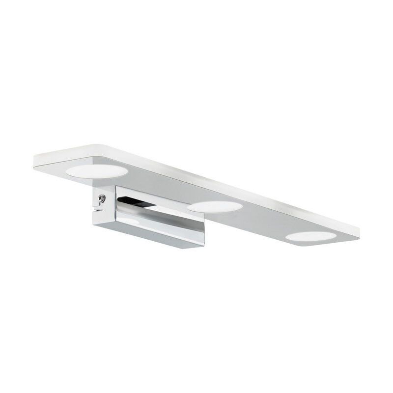 Aplique de parede cromo de plástico, Jan, 5W, LED 3000K, IP44