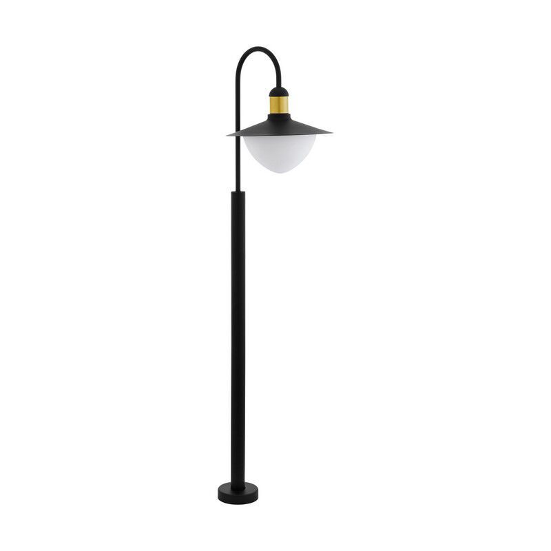 Candeeiro para exterior preto de metal, Jaylano, IP44 Candeeiro para exterior preto de metal, Jaylano, IP44