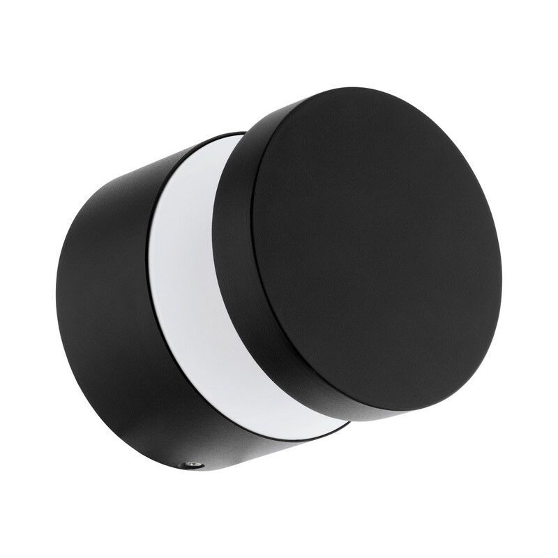 Candeeiro para exterior preto de alumínio, Ian, IP44