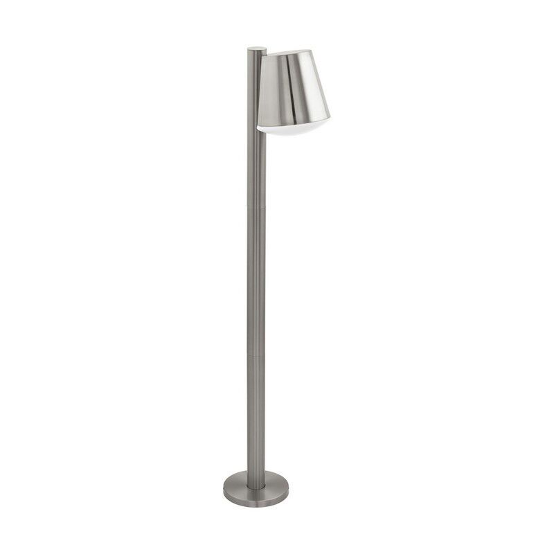 Candeeiro para exterior prateado de aço inoxidável, Aiden, IP44 Candeeiro para exterior prateado de aço inoxidável, Aiden, IP44