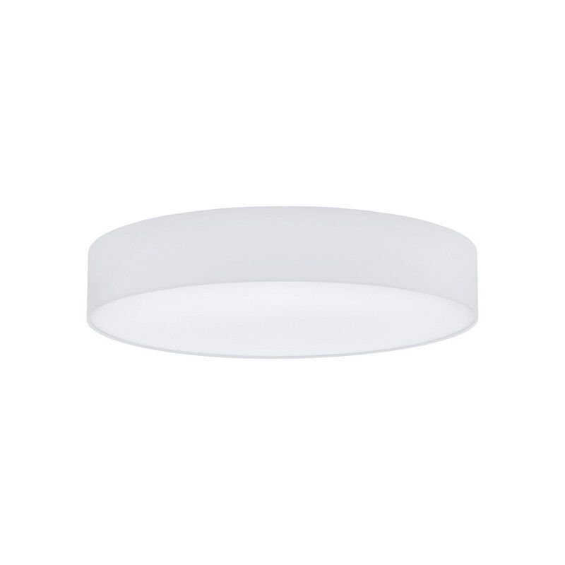 Candeeiro de teto branco de metal, Abano Candeeiro de teto branco de metal, Abano