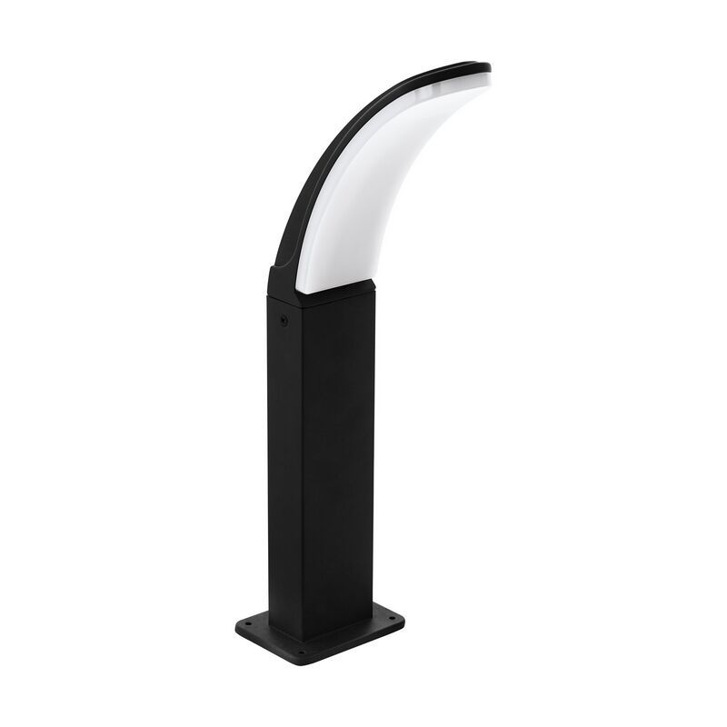 Candeeiro para exterior preto de alumínio, Oskar, 11W, LED 3000K, IP44