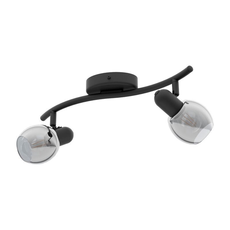 Foco de teto preto de aço, Ritchy