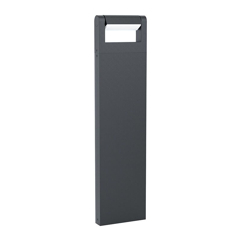 Candeeiro para exterior preto de alumínio, Kawa, 4,8W, LED 3000K, IP44 Candeeiro para exterior preto de alumínio, Kawa, 4,8W, LED 3000K, IP44
