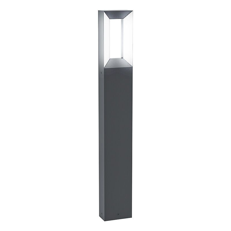 Candeeiro para exterior preto de alumínio, Larisa, 5W, LED 3000K, IP44