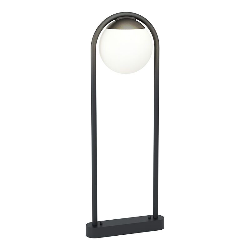 Candeeiro para exterior preto de aço, Lynne, IP44 Candeeiro para exterior preto de aço, Lynne, IP44