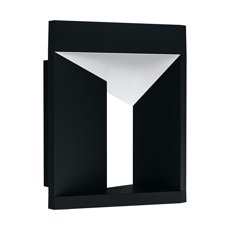 Candeeiro para exterior preto de alumínio, Lyke, 10W, LED 3000K, IP54 Candeeiro para exterior preto de alumínio, Lyke, 10W, LED 3000K, IP54