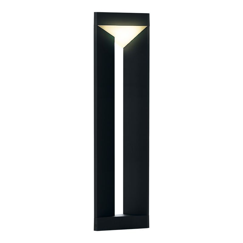 Candeeiro para exterior preto de alumínio, Lyke, 10W, LED 3000K, IP54 Candeeiro para exterior preto de alumínio, Lyke, 10W, LED 3000K, IP54