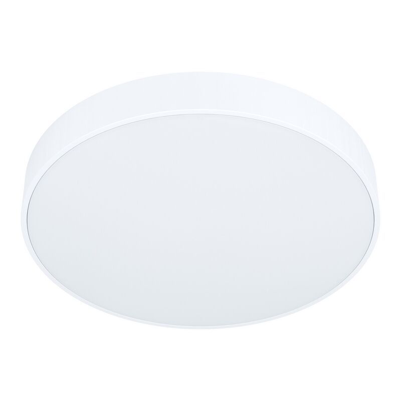 Aplique de teto branco de aço, Zippora, 18W, LED ajustável de branco quente a branco frio Aplique de teto branco de aço, Zippora, 18W, LED ajustável de branco quente a branco frio