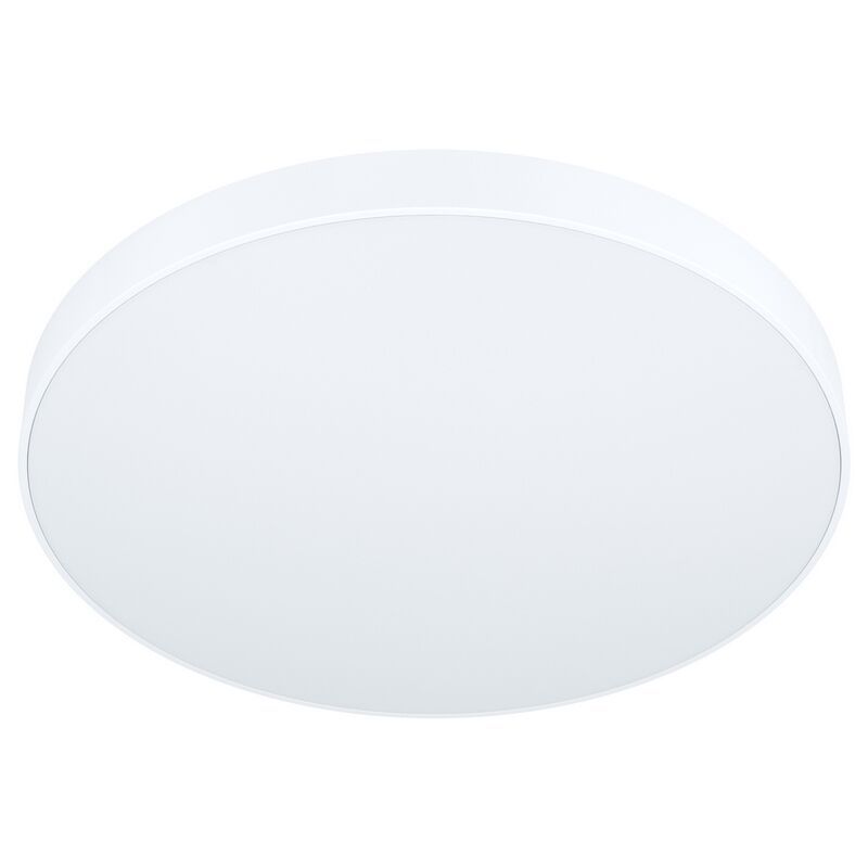 Aplique de teto branco de aço, Zippora, 24W, LED ajustável de branco quente a branco frio Aplique de teto branco de aço, Zippora, 24W, LED ajustável de branco quente a branco frio