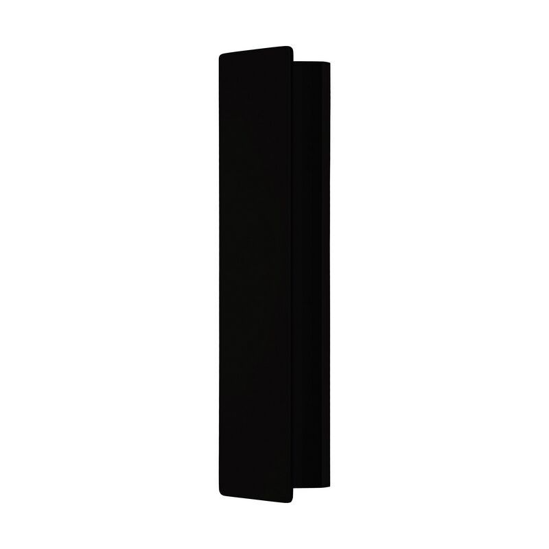 Aplique de parede preto de alumínio, Zion, 12W, LED 3000K