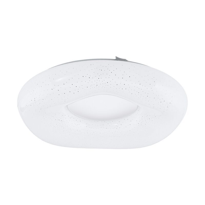 Plafon branco de aço, Ziya, 18W, LED ajustável de branco quente a branco frio