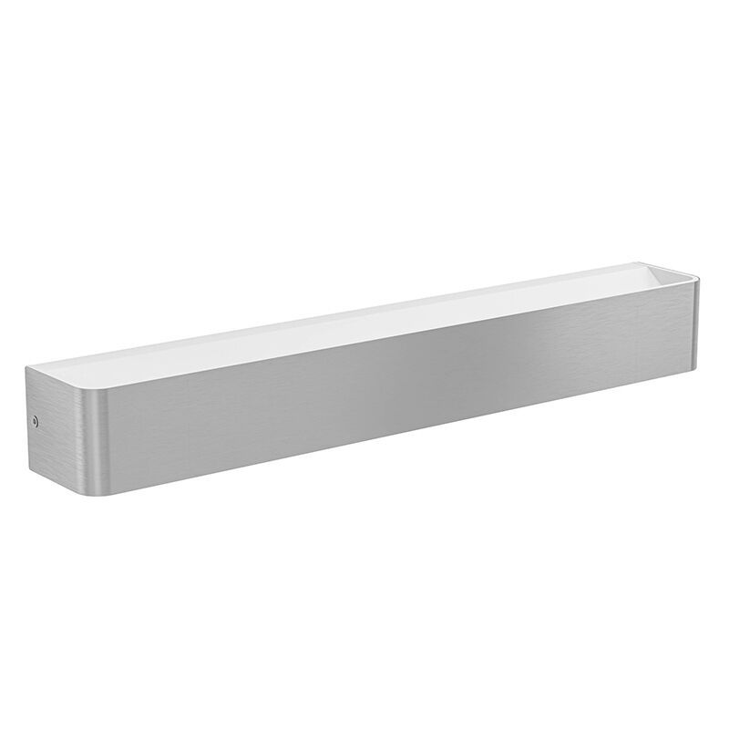 Candeeiro de parede para casa de banho níquel de alumínio, Rafael, 26,5W, LED 3000K, IP44