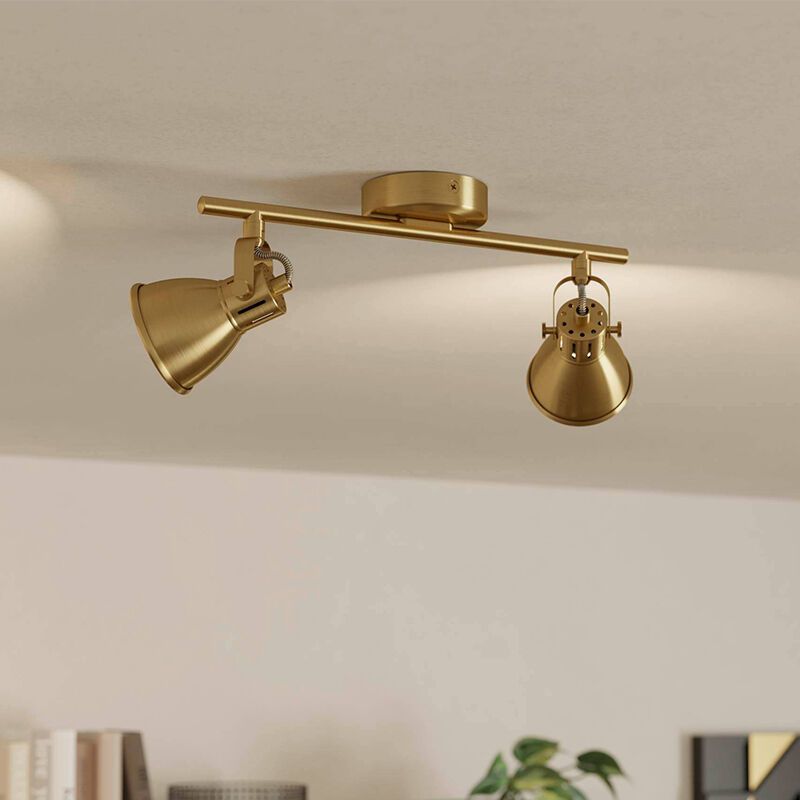 Foco de teto dourado de alumínio, Tinke