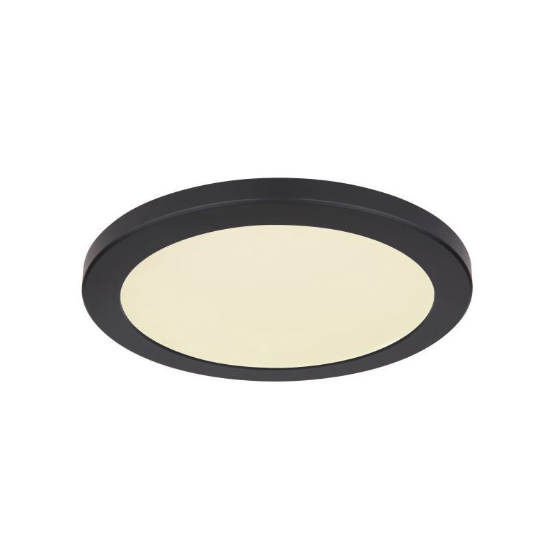 Plafon preto de plástico, Cage, 24W, LED ajustável de branco quente a branco frio Plafon preto de plástico, Cage, 24W, LED ajustável de branco quente a branco frio