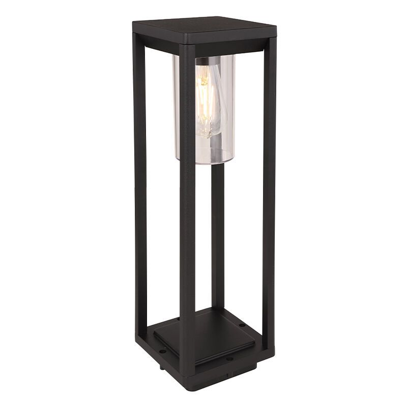 Candeeiro para exterior preto de plástico, Vildan, IP44
