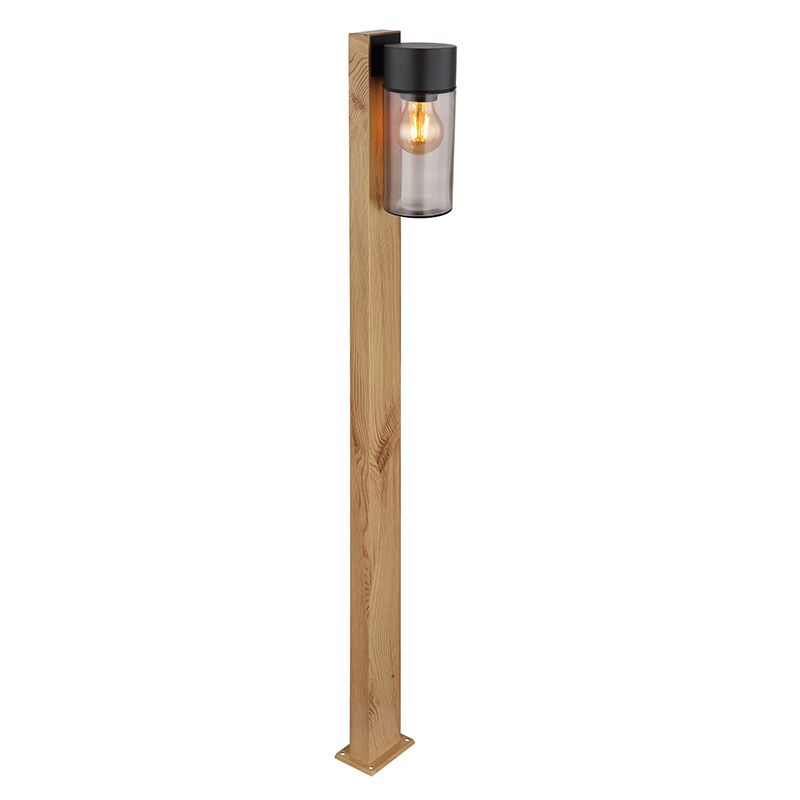 Candeeiro para exterior castanho de aço inoxidável, Kiymet, IP44