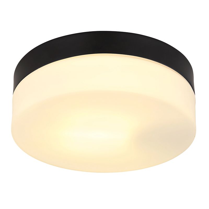 Candeeiro para exterior preto de plástico, Maickel, IP44 Candeeiro para exterior preto de plástico, Maickel, IP44