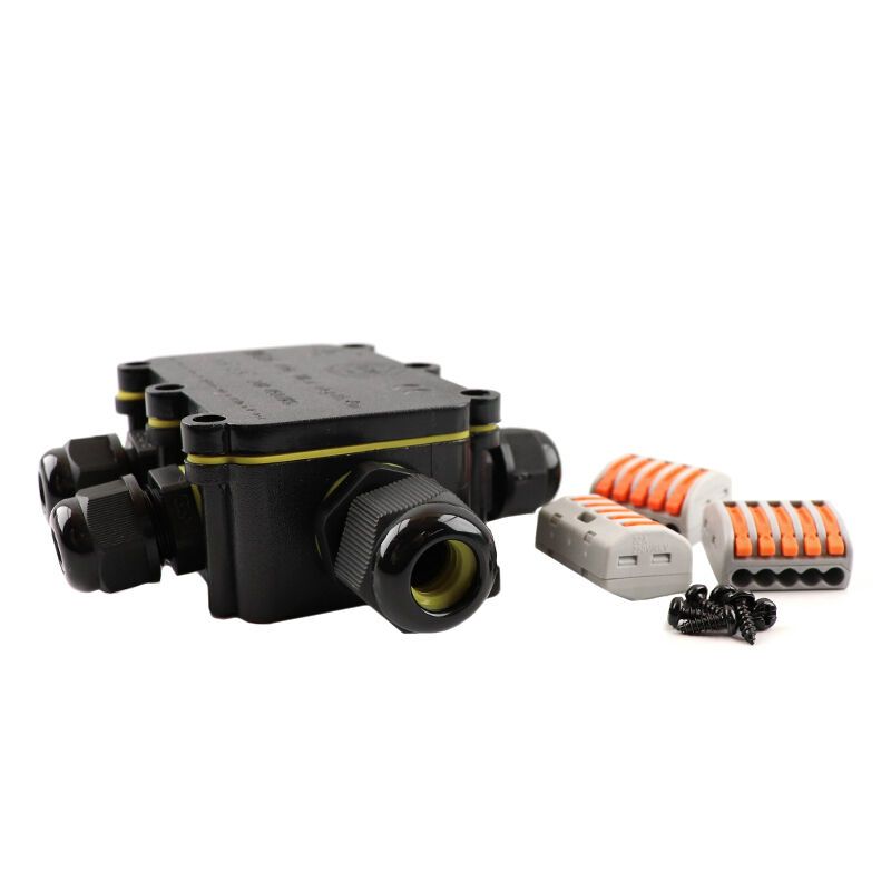 Conector de cabo à prova d'água de 5 vias, com plugue Wago interno, IP68 Conector de cabo à prova d'água de 5 vias, com plugue Wago interno, IP68