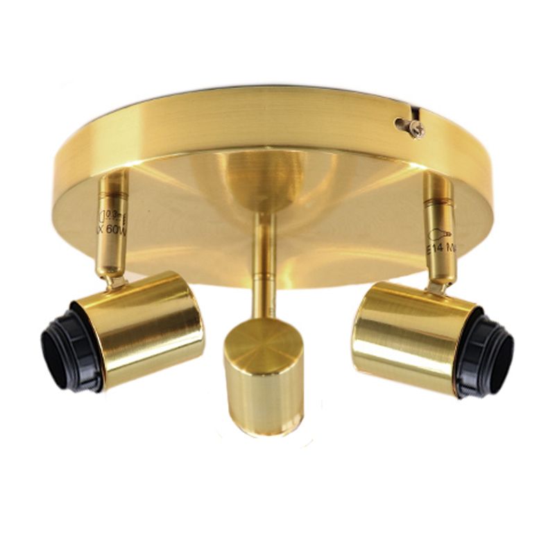 Candeeiro de teto dourado de alumínio, Rika