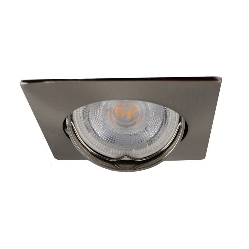 Foco de encastrar de metal cromo, Filo