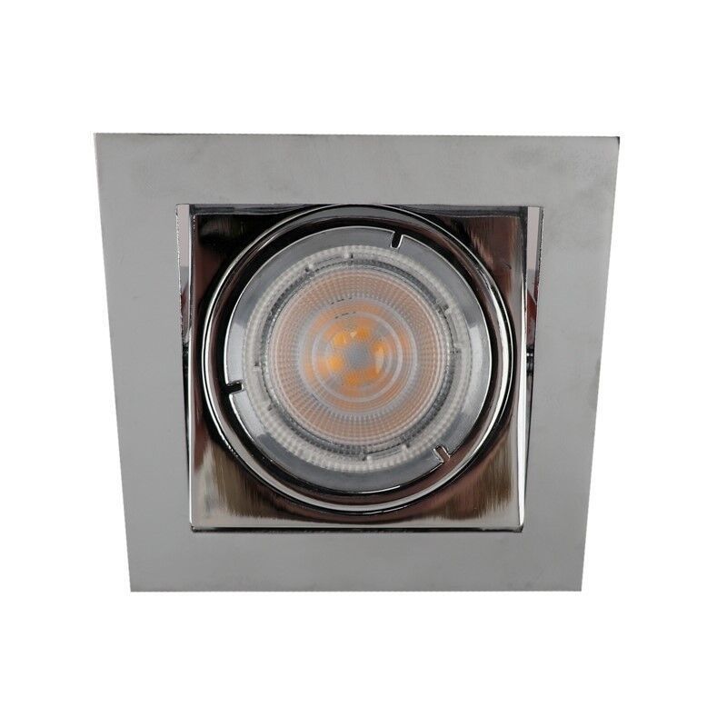 Foco de encastrar de metal cromo, Filo Foco de encastrar de metal cromo, Filo
