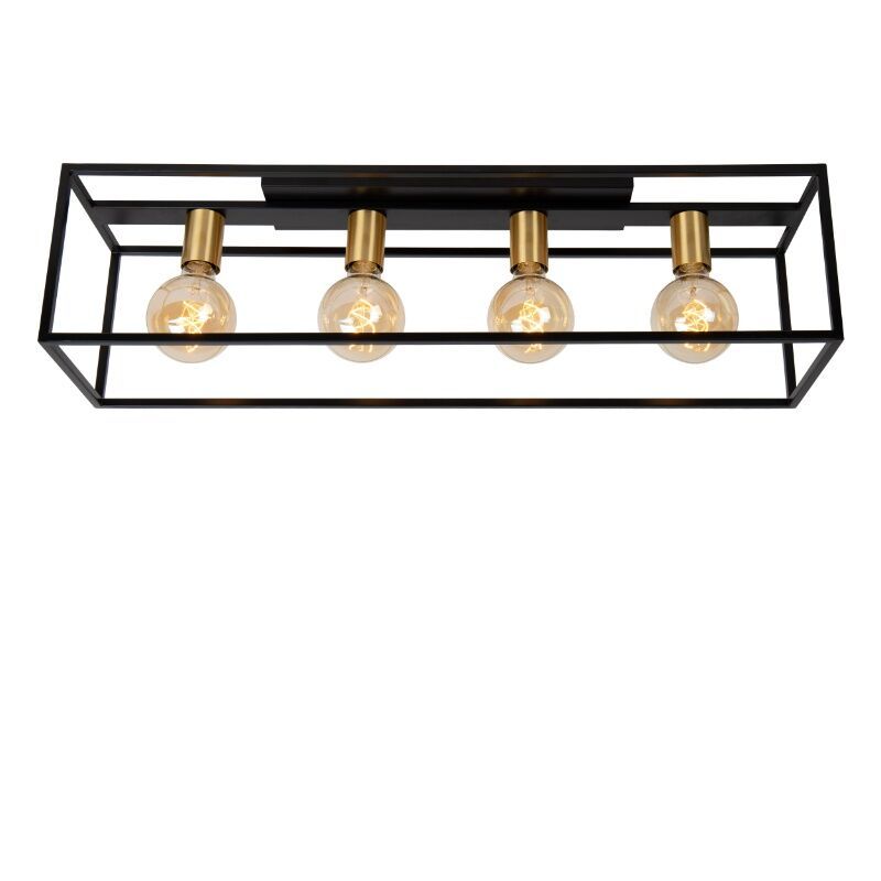 Candeeiro de teto moderno dourado, Ruben