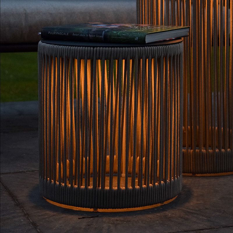 Candeeiro de pé recarregável moderno toupeira, Pingi, 3W, LED 3000K, IP44, regulável em 3 níveis