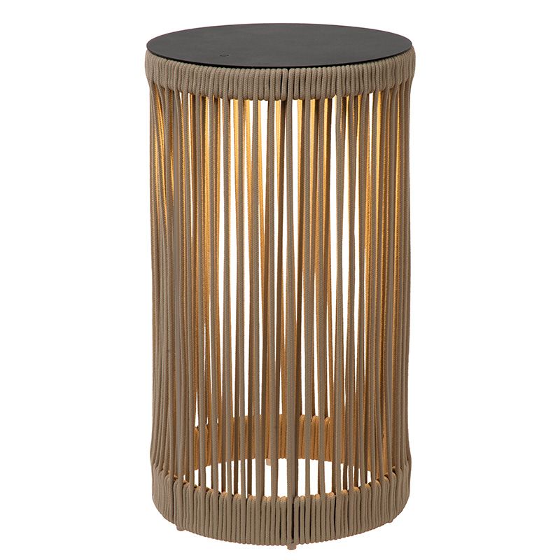 Candeeiro de pé recarregável moderno toupeira, Pingi, 3W, LED 3000K, IP44, regulável em 3 níveis