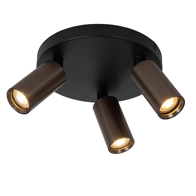 Foco de teto moderno castanho, Ritmo