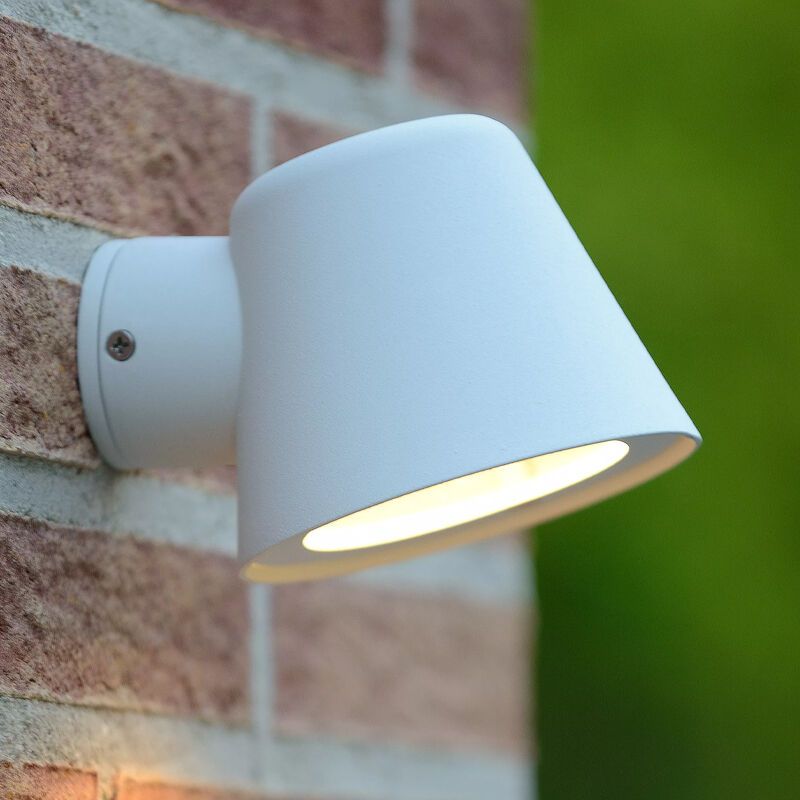 Candeeiro para exterior moderno branco, Dingo, IP44