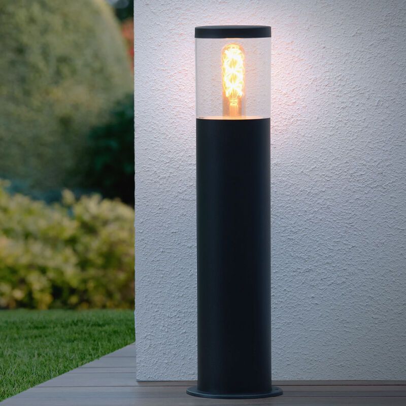 Candeeiro para exterior moderno preto, Fedor, IP44
