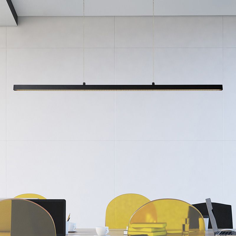 Candeeiro suspenso moderno preto, Sigma, 30W, LED 2700K